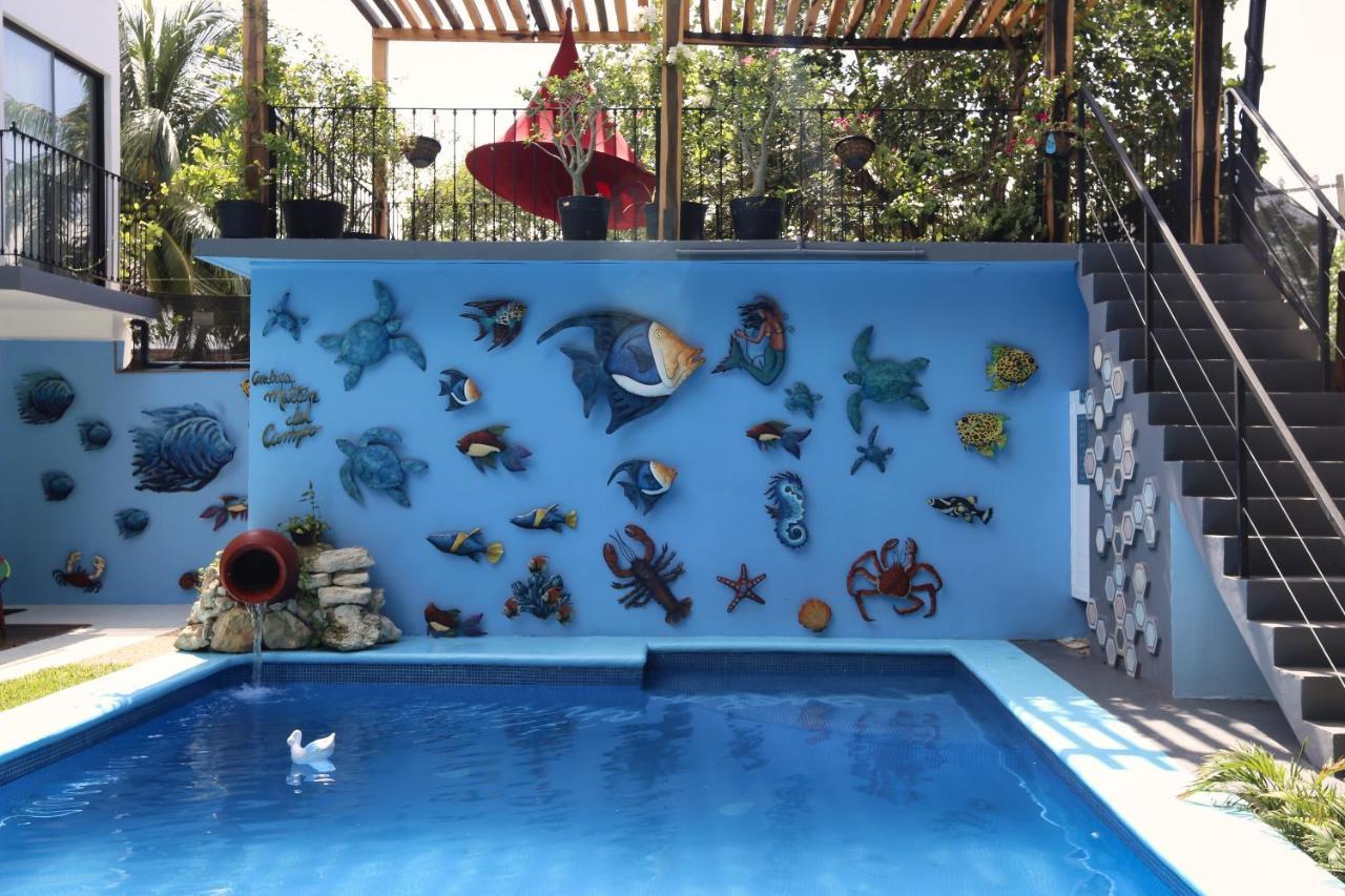 Casa Chukum Bacalar Exterior foto The pool at the home of the artist