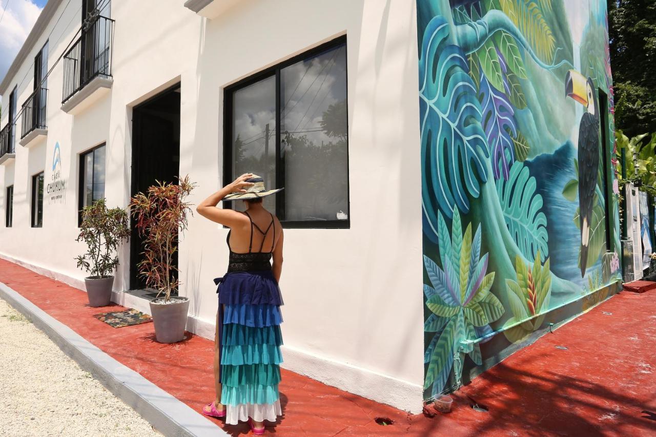Casa Chukum Bacalar Exterior foto Mural in Tulum