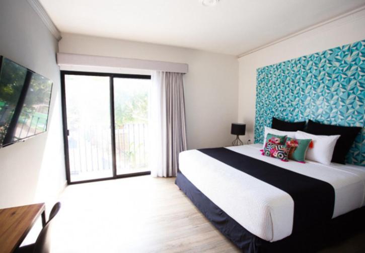 Casa Chukum Bacalar Exterior foto A bedroom at the hotel